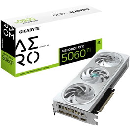 GIGABYTE GeForce RTX 5060 Ti AERO OC 8G 8GB GDDR7 Blanco
